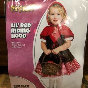 Little Red Riding Hood toddler Halloween costume